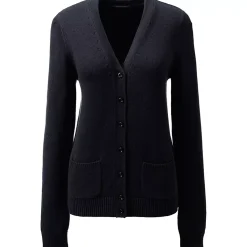 School Uniform Girls Cotton Modal Button Front Cardigan Sweater