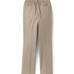School Uniform Girls Elastic Waist Pull-On Chino Pants