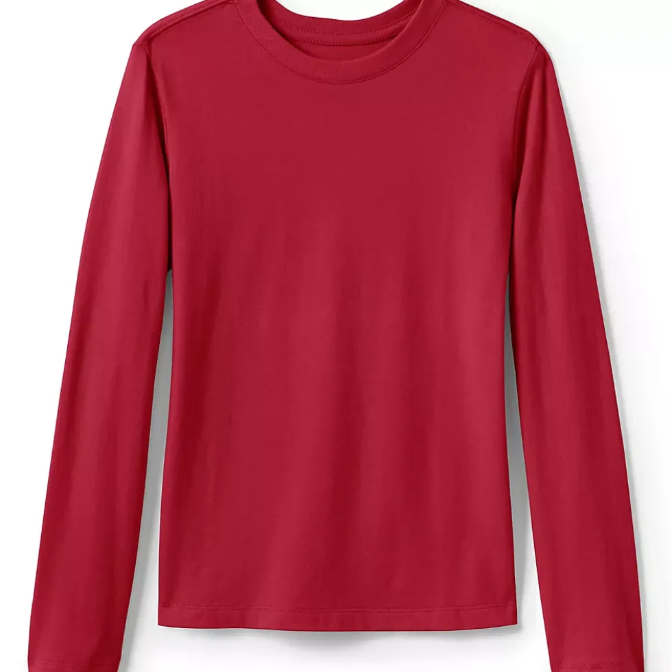 School Uniform Girls Long Sleeve Essential T-shirt