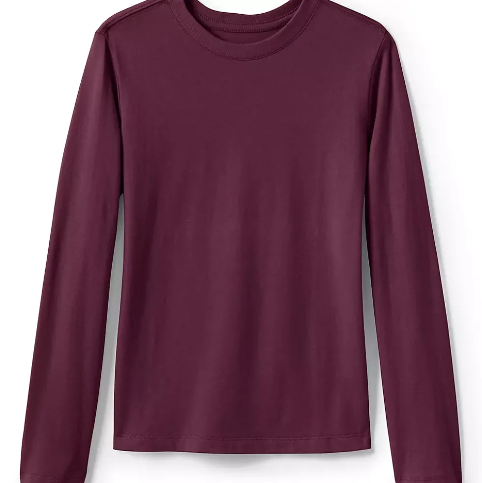 School Uniform Girls Long Sleeve Essential T-shirt