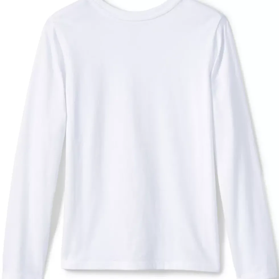 School Uniform Girls Long Sleeve Essential T-shirt