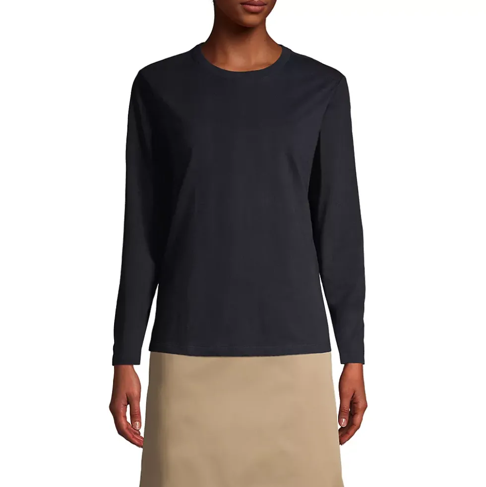 School Uniform Girls Long Sleeve Essential T-shirt