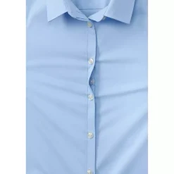 School Uniform Girls No Gape Short Sleeve Stretch Shirt