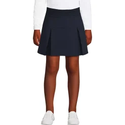 School Uniform Girls Performance Pleated Skort Above the Knee