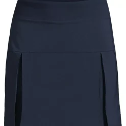 School Uniform Girls Performance Pleated Skort Above the Knee
