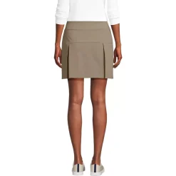School Uniform Girls Performance Pleated Skort Above the Knee