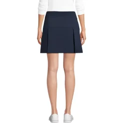 School Uniform Girls Performance Pleated Skort Above the Knee