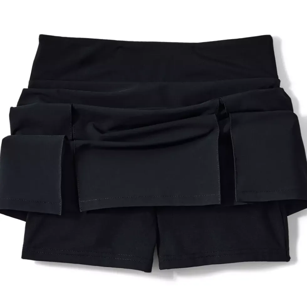 School Uniform Girls Performance Pleated Skort Above the Knee