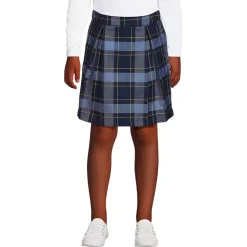 School Uniform Girls Plaid Skort Top of Knee