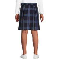 School Uniform Girls Plaid Skort Top of Knee
