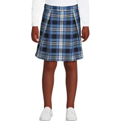 School Uniform Girls Plaid Skort Top of Knee