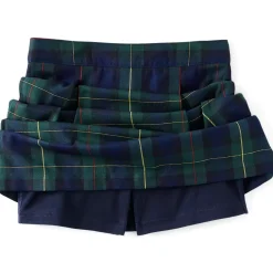 School Uniform Girls Plaid Skort Top of Knee