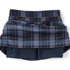 School Uniform Girls Plaid Skort Top of Knee
