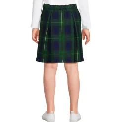School Uniform Girls Plaid Skort Top of Knee