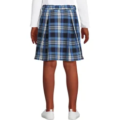 School Uniform Girls Plaid Skort Top of Knee