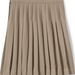 School Uniform Girls Pleated Skirt Below the Knee