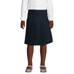 School Uniform Girls Pleated Skirt Below the Knee