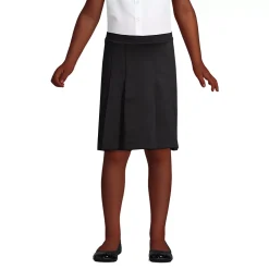 School Uniform Girls Ponte Pleat Skirt Top of Knee