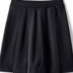 School Uniform Girls Ponte Pleat Skirt Top of Knee