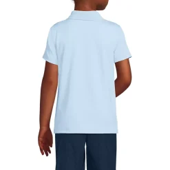 School Uniform Girls Short Sleeve Feminine Fit Rapid Dry Polo Shirt