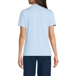 School Uniform Girls Short Sleeve Feminine Fit Rapid Dry Polo Shirt