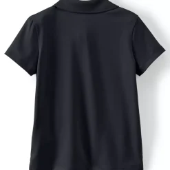 School Uniform Girls Short Sleeve Feminine Fit Rapid Dry Polo Shirt