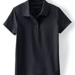 School Uniform Girls Short Sleeve Feminine Fit Rapid Dry Polo Shirt