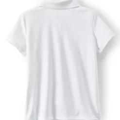 School Uniform Girls Short Sleeve Feminine Fit Rapid Dry Polo Shirt