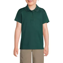 School Uniform Girls Short Sleeve Feminine Fit Rapid Dry Polo Shirt