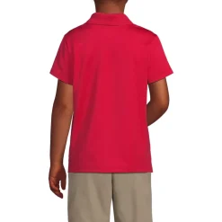 School Uniform Girls Short Sleeve Feminine Fit Rapid Dry Polo Shirt