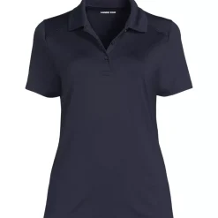 School Uniform Girls Short Sleeve Feminine Fit Rapid Dry Polo Shirt