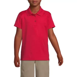 School Uniform Girls Short Sleeve Feminine Fit Rapid Dry Polo Shirt