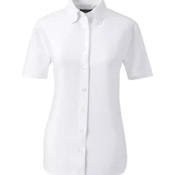 School Uniform Girls Short Sleeve Oxford Dress Shirt