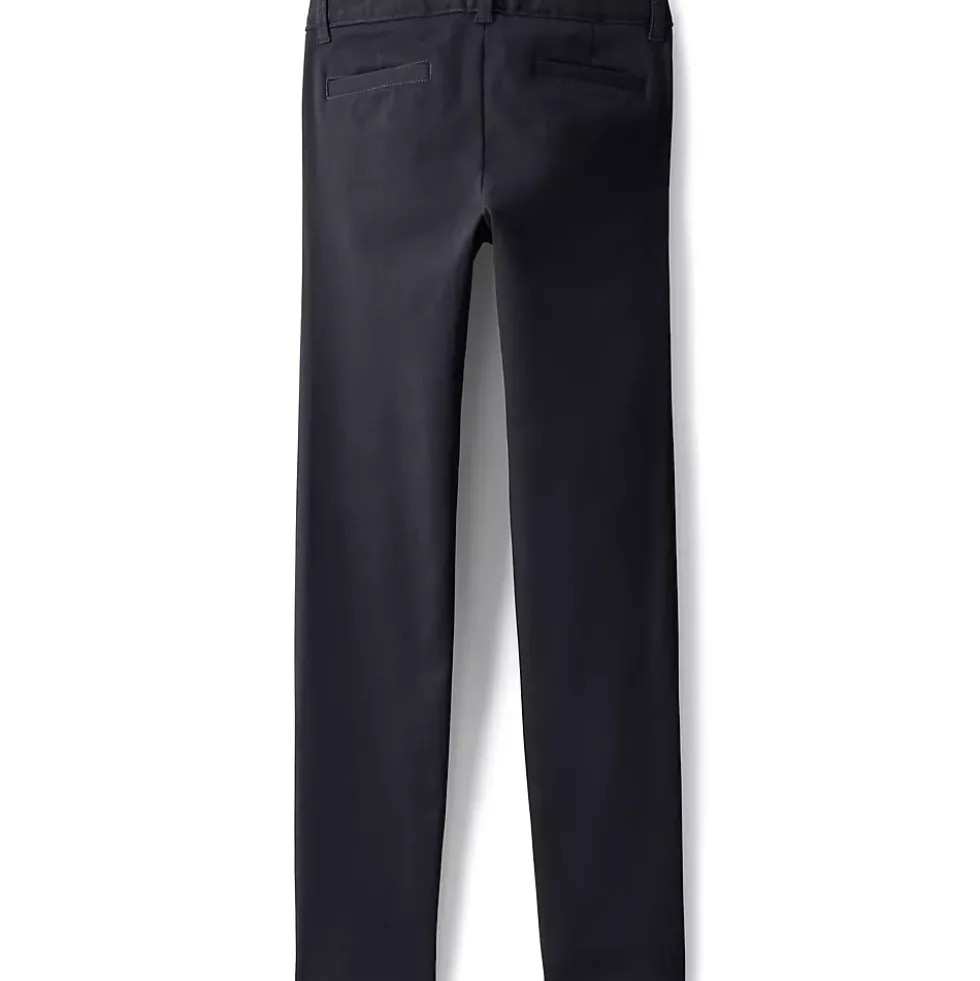 School Uniform Girls Slim Fit Stretch Chino Pants