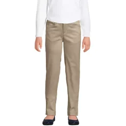 School Uniform Girls Slim Fit Stretch Chino Pants
