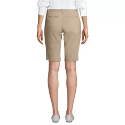 School Uniform Girls Stretch Chino Bermuda Shorts