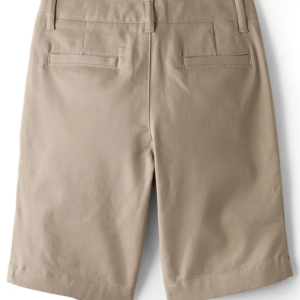 School Uniform Girls Stretch Chino Bermuda Shorts
