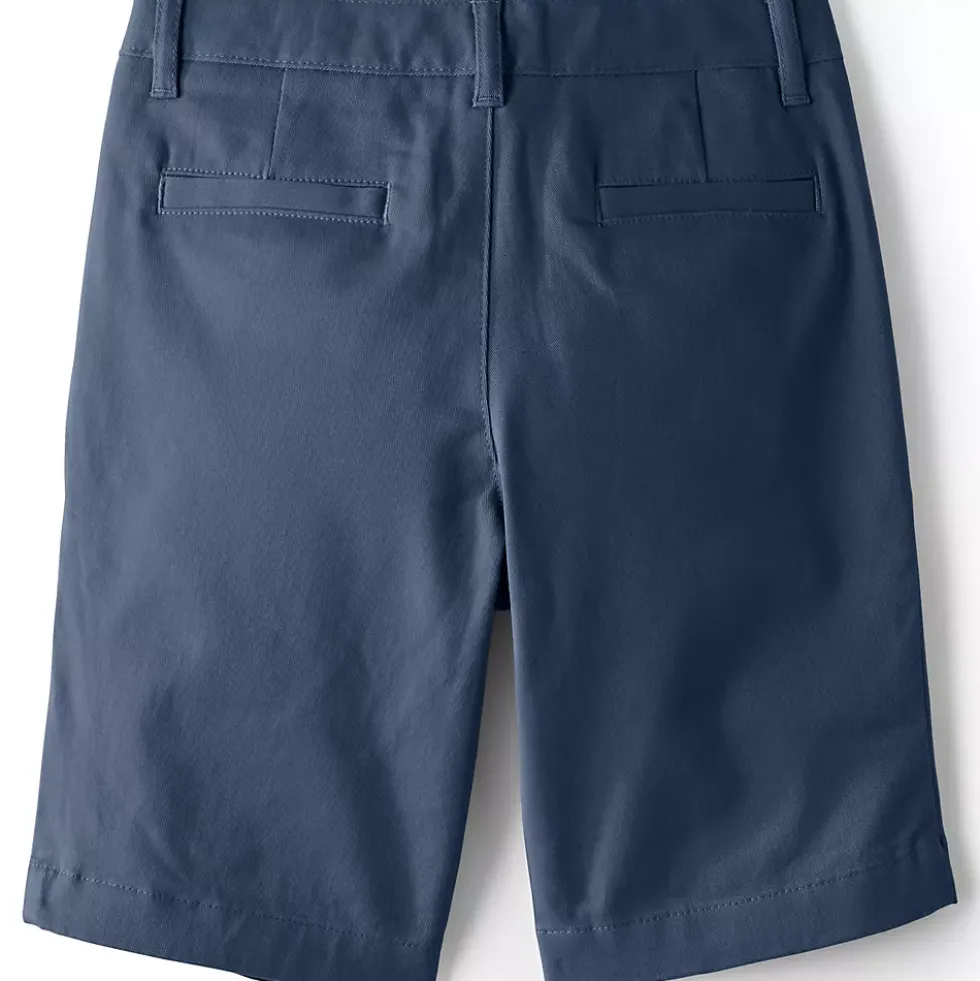 School Uniform Girls Stretch Chino Bermuda Shorts