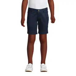 School Uniform Girls Stretch Chino Bermuda Shorts