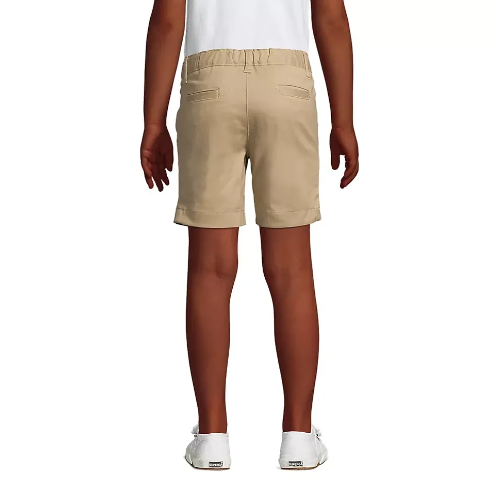 School Uniform Girls Stretch Chino Bermuda Shorts