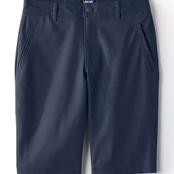 School Uniform Girls Stretch Chino Bermuda Shorts