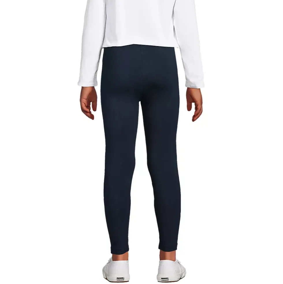 School Uniform Girls Tough Cotton Leggings