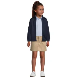 School Uniform Kids Active Performance Full Zip Jacket