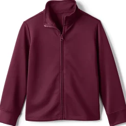 School Uniform Kids Active Performance Full Zip Jacket