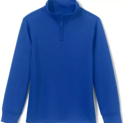 School Uniform Kids Active Performance Quarter Zip Pullover