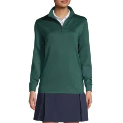 School Uniform Kids Active Performance Quarter Zip Pullover