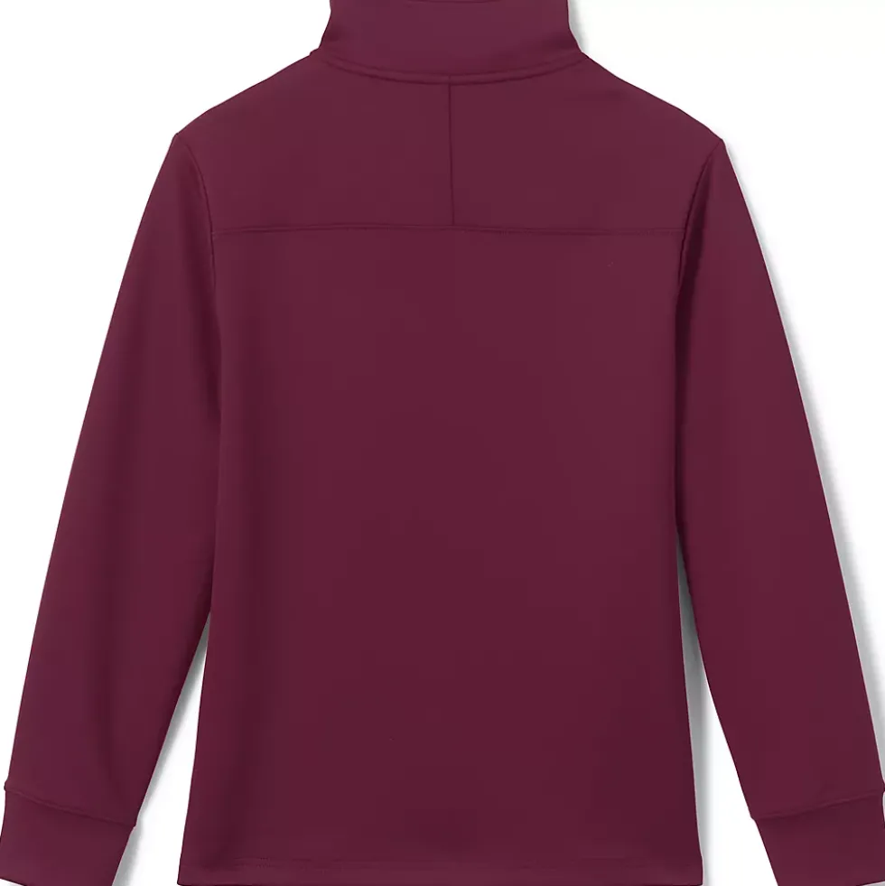 School Uniform Kids Active Performance Quarter Zip Pullover