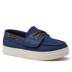 School Uniform Kids Canvas Easy On Boat Shoes