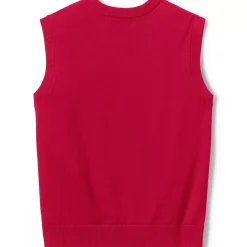 School Uniform Kids Cotton Modal Fine Gauge Sweater Vest