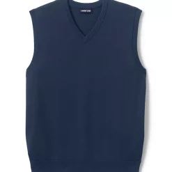 School Uniform Kids Cotton Modal Fine Gauge Sweater Vest
